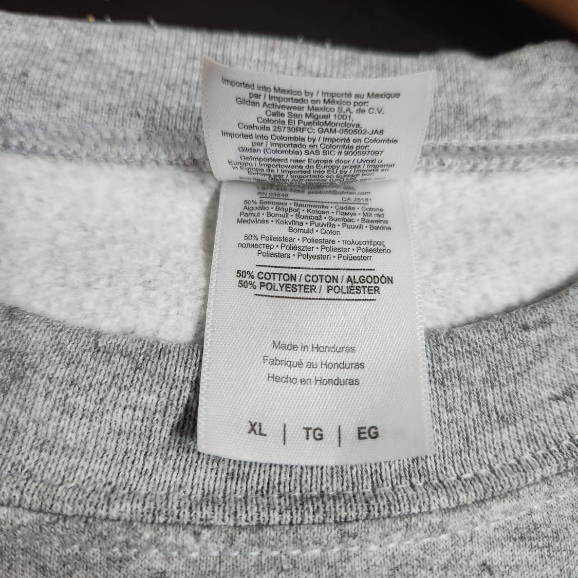 J445 [XL] 길단 프린팅 맨투맨 티셔츠 상품이미지5