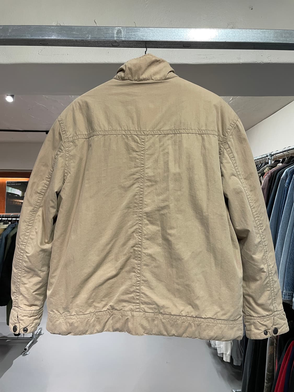 빈티지 플리스 블루종 자켓 상품이미지5