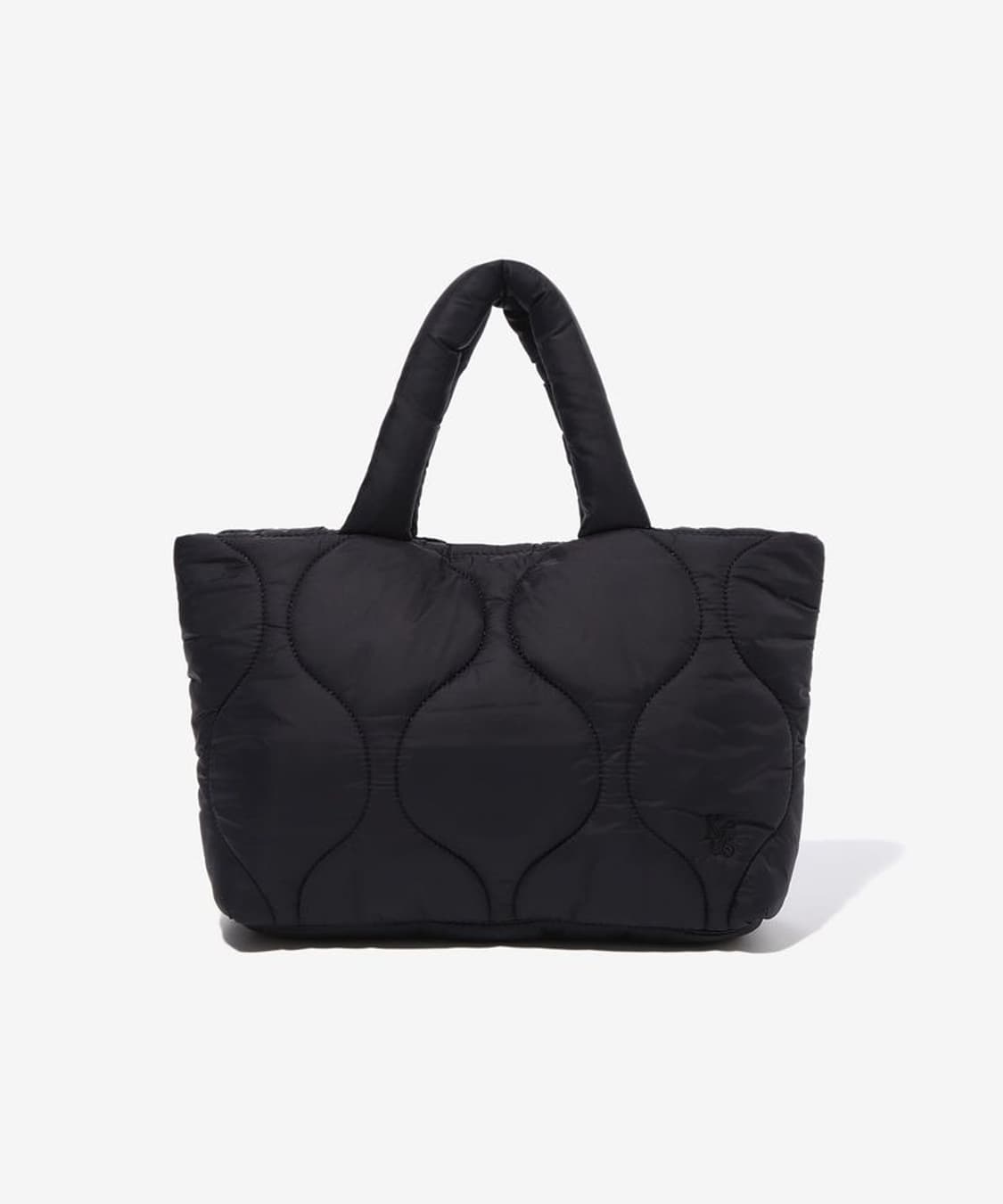 케즈 웨이브 패딩 토트백 블랙 상품이미지1