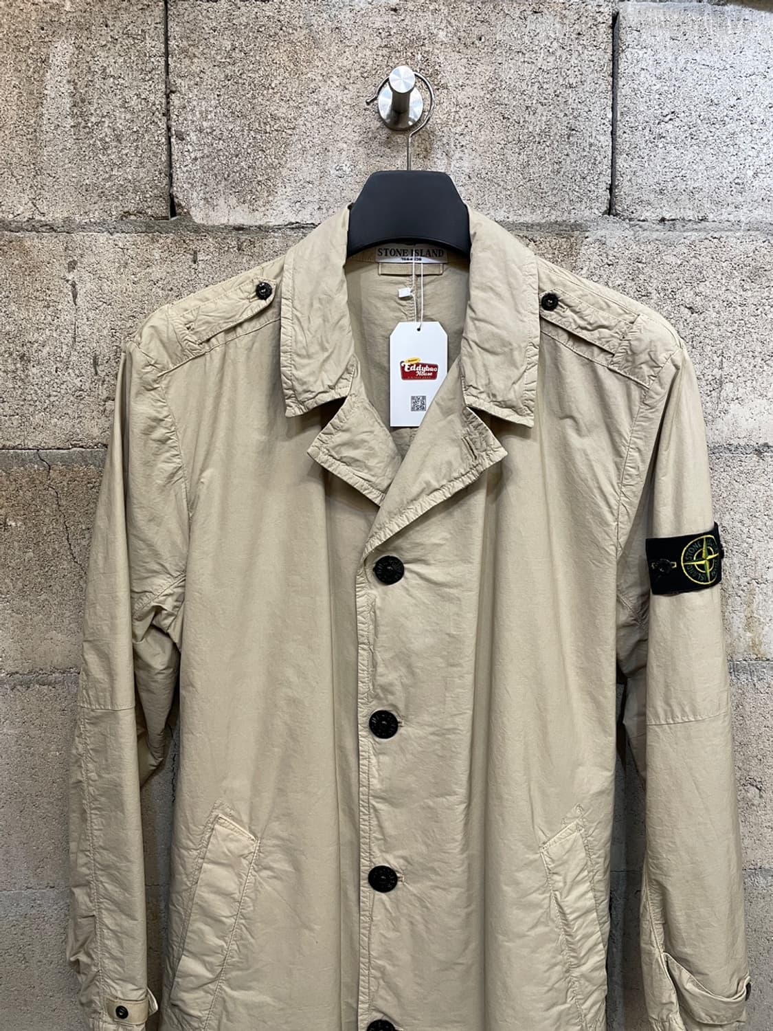 스톤 아일랜드 와펜 트렌치 코트  상품이미지2
