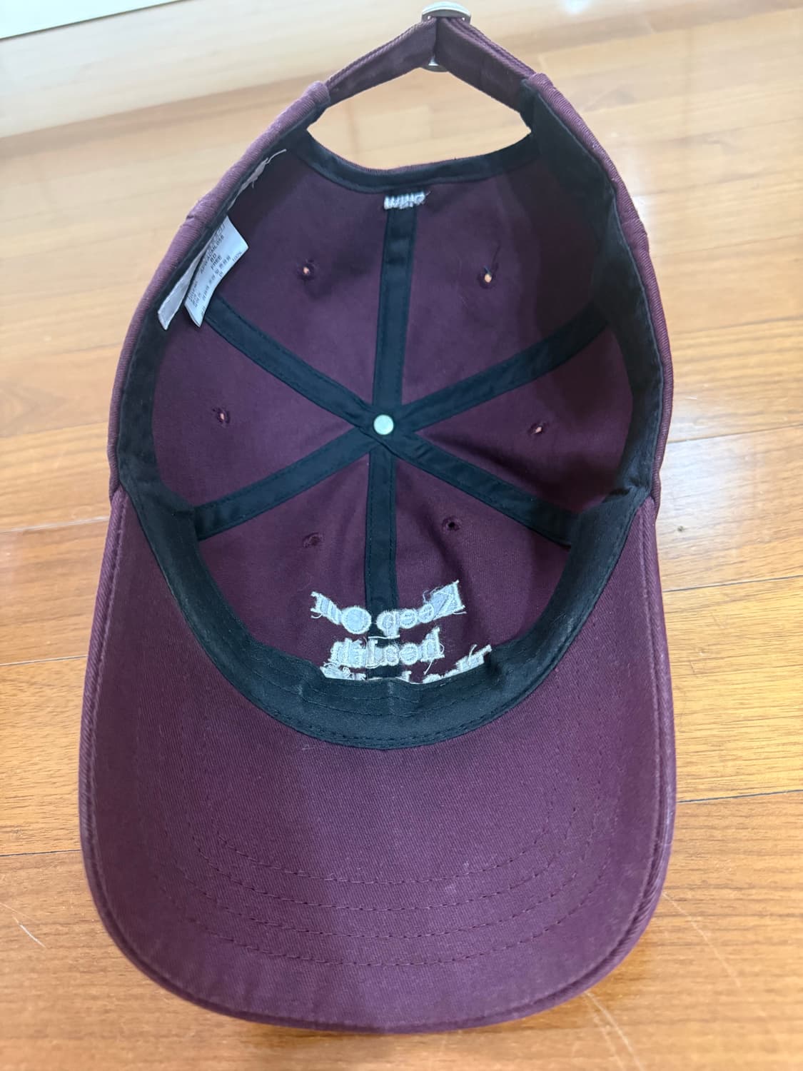 밀로 아카이브 홀리데이 시그니처 볼 캡 [버건디] 상품이미지6