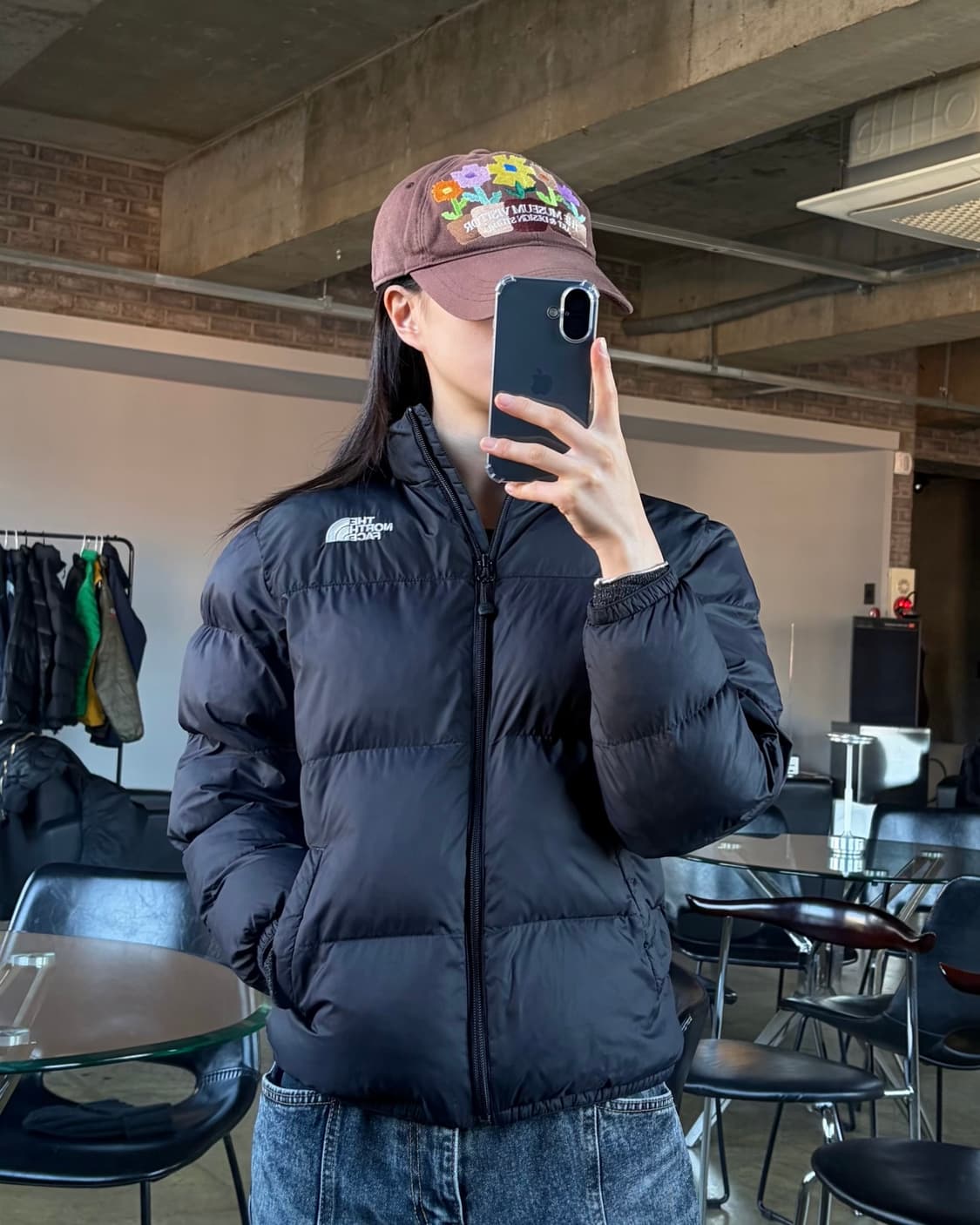 [XS/150]노스페이스 키즈 온볼 푸퍼 경량 패딩 상품이미지1