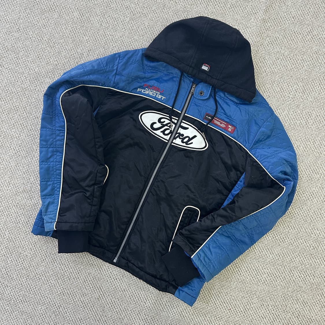 L 후부 빈티지 레이싱 자켓 0413D 상품이미지1