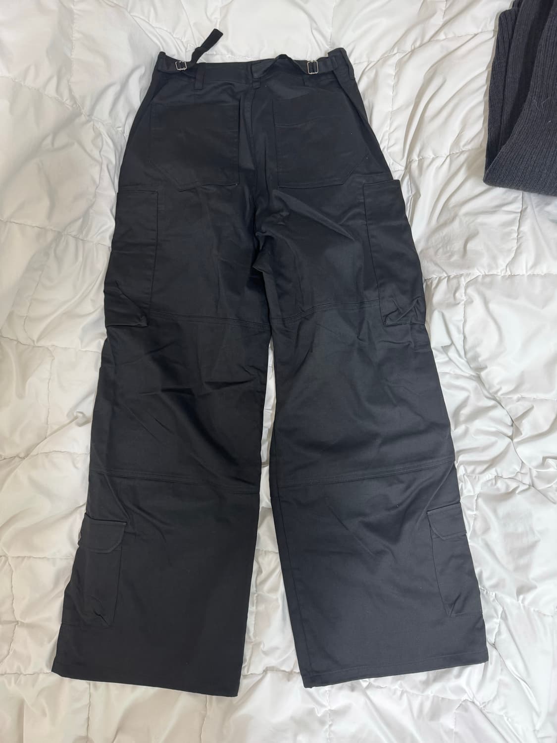 해칭룸 Zip Cargo Work Pants Black 3 상품이미지2