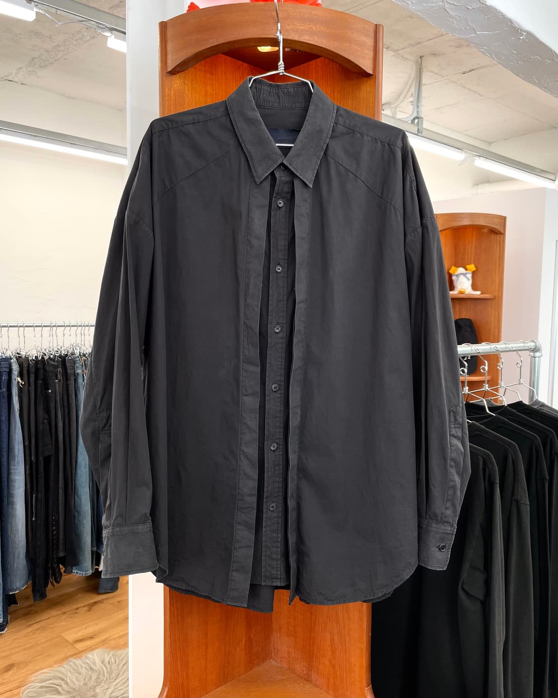 [46] 준지 더블 레이어드 셔츠 상품이미지1