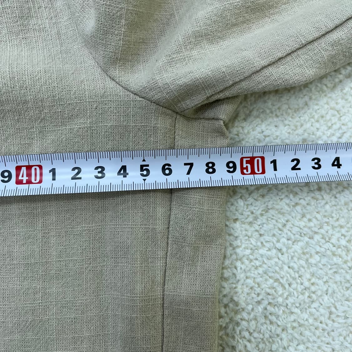 실측확인 빈티지 여성 린넨 자켓 0319M 상품이미지8