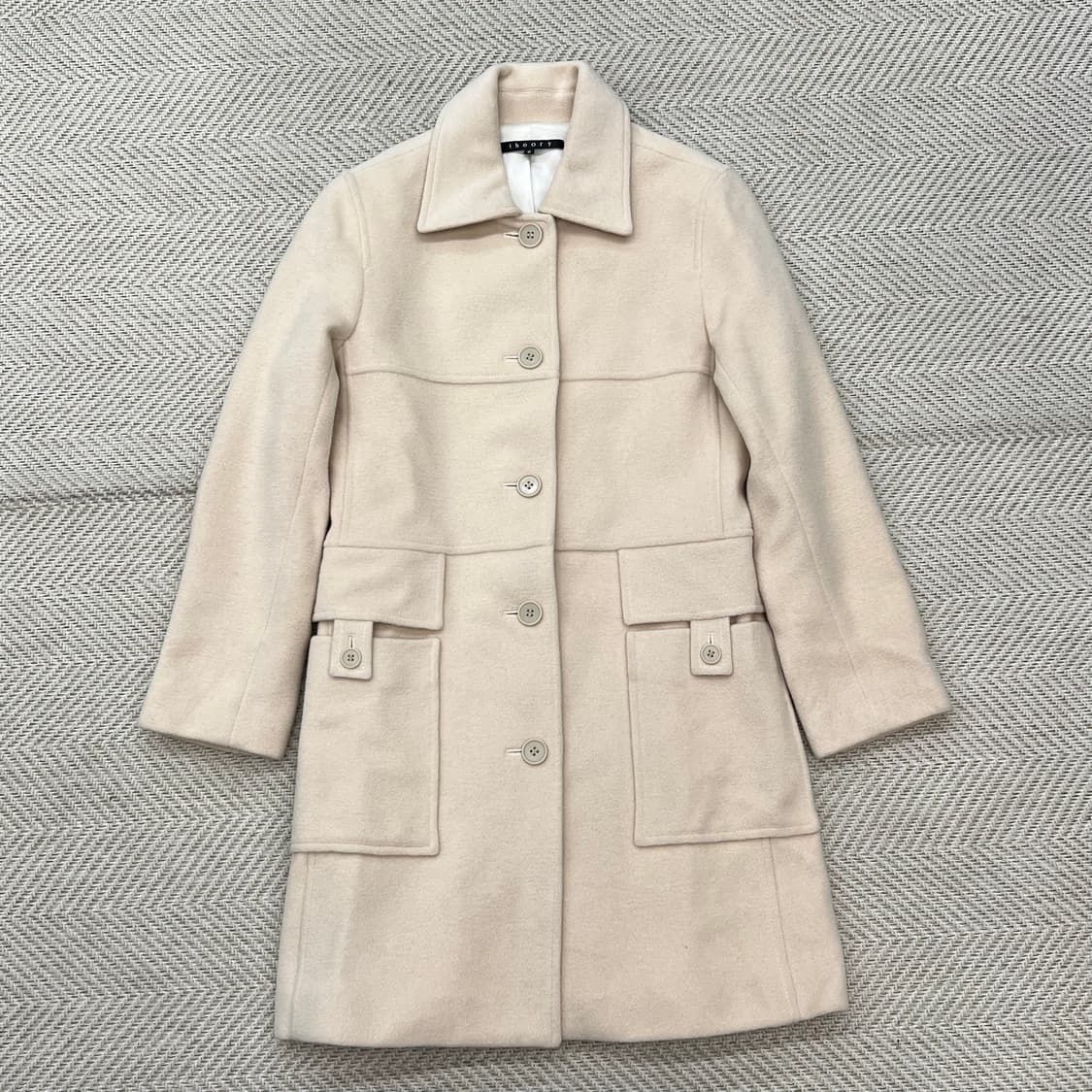 띠어리 울 앙고라 코트 r2874 상품이미지1