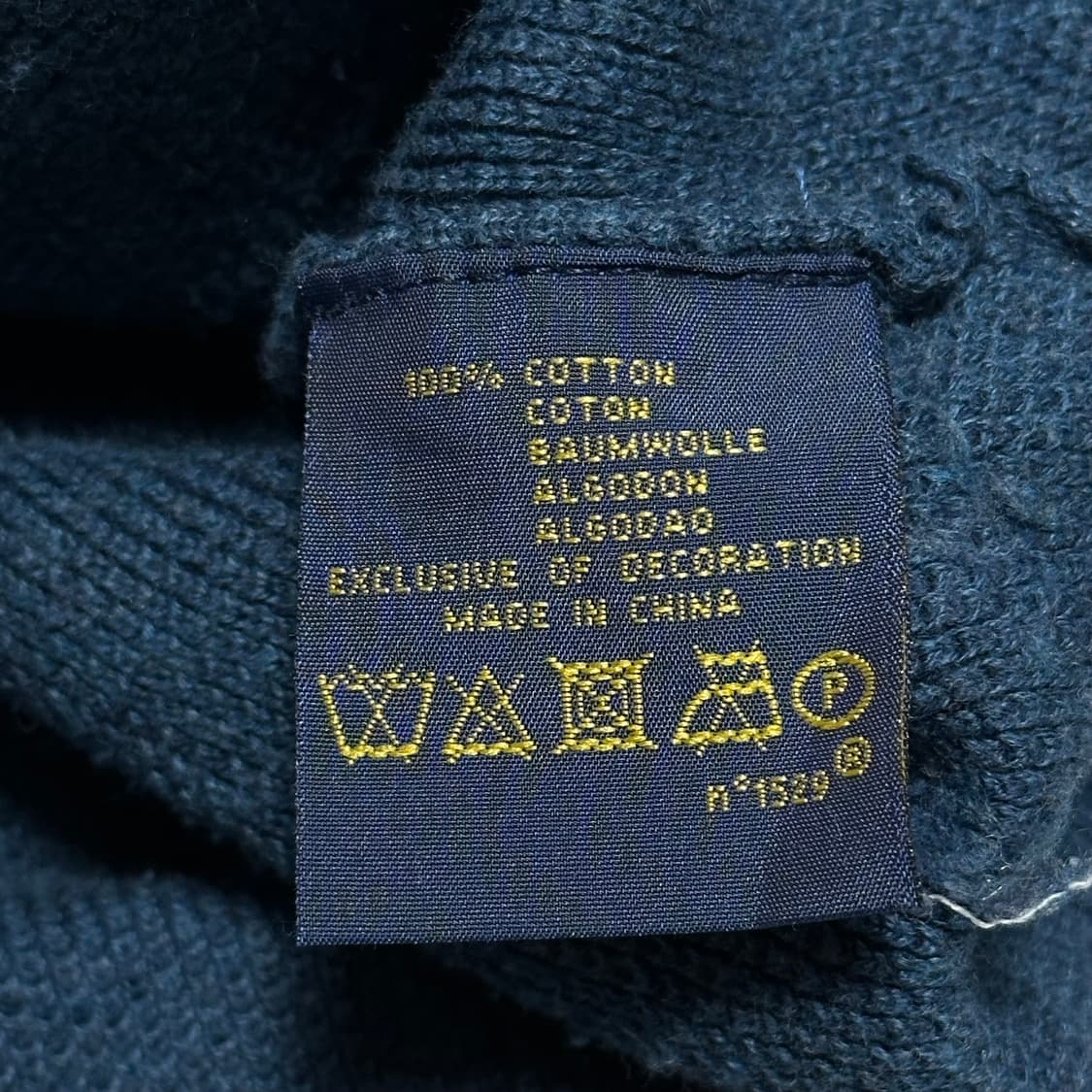 XXL 폴로랄프로렌 블루 포니 코튼 니트 상품이미지5