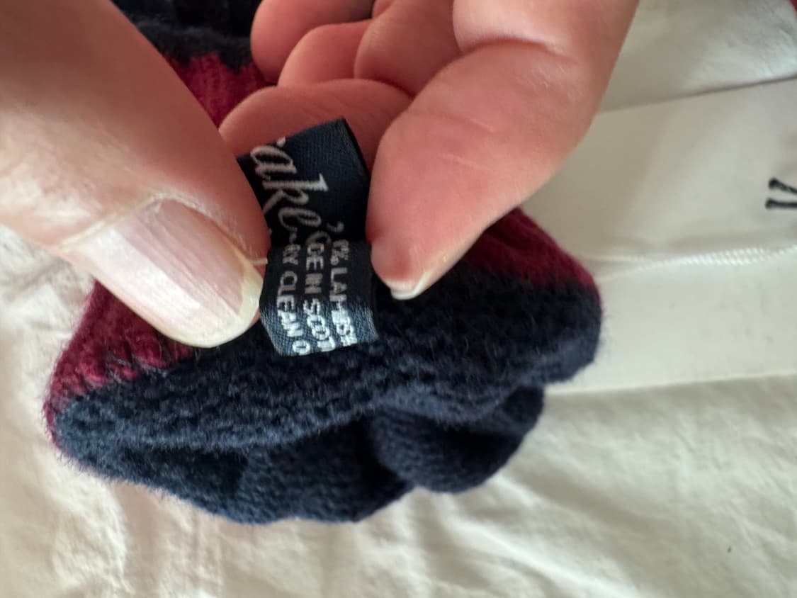 드레익스 네이비 니트장갑 새상품 상품이미지7