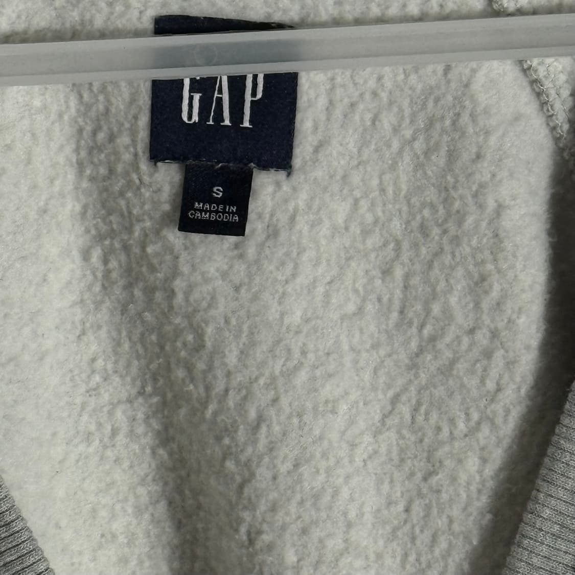 GAP 1969 그레이 기모 가디건 상품이미지2