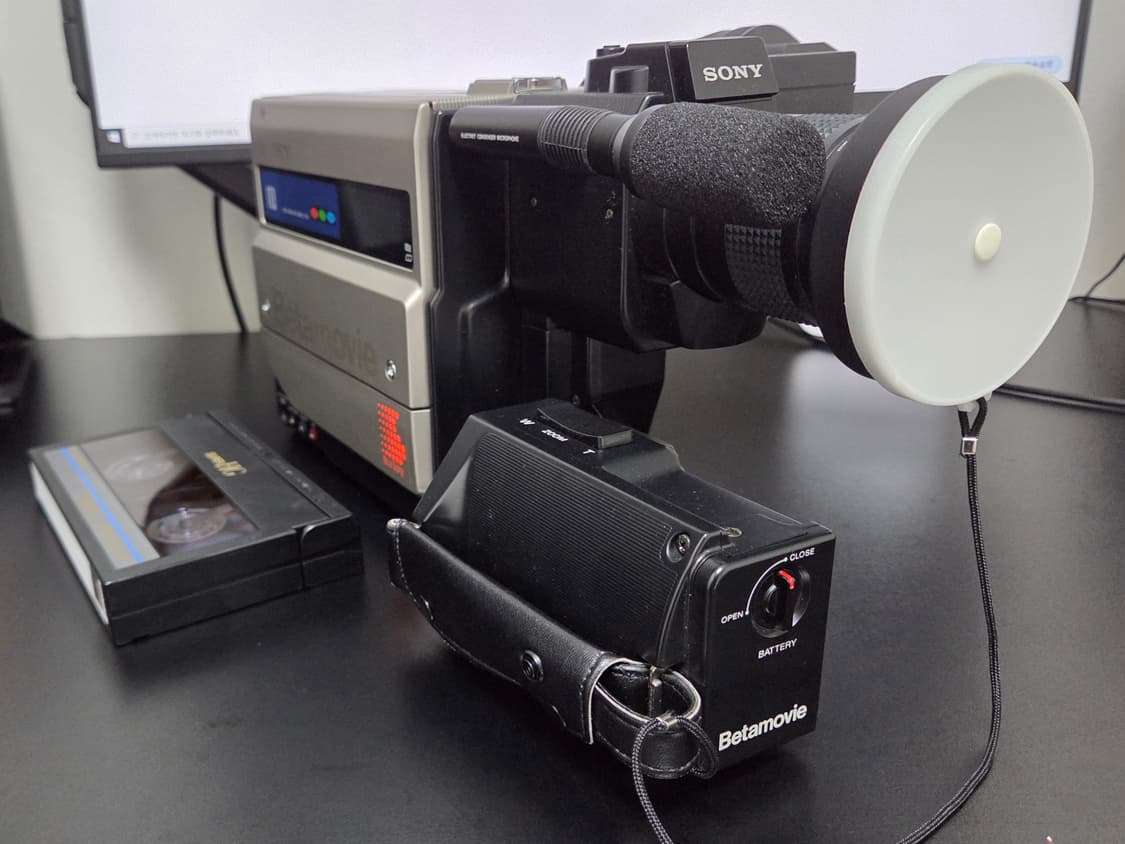 소니 베타맥스 비디오 카메라 캠코더 (BMC-100) 상품이미지2