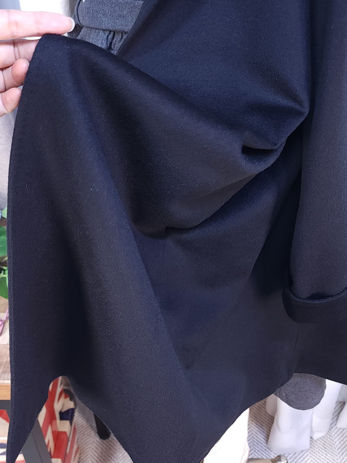 실크캐시 울 코트 상품이미지8