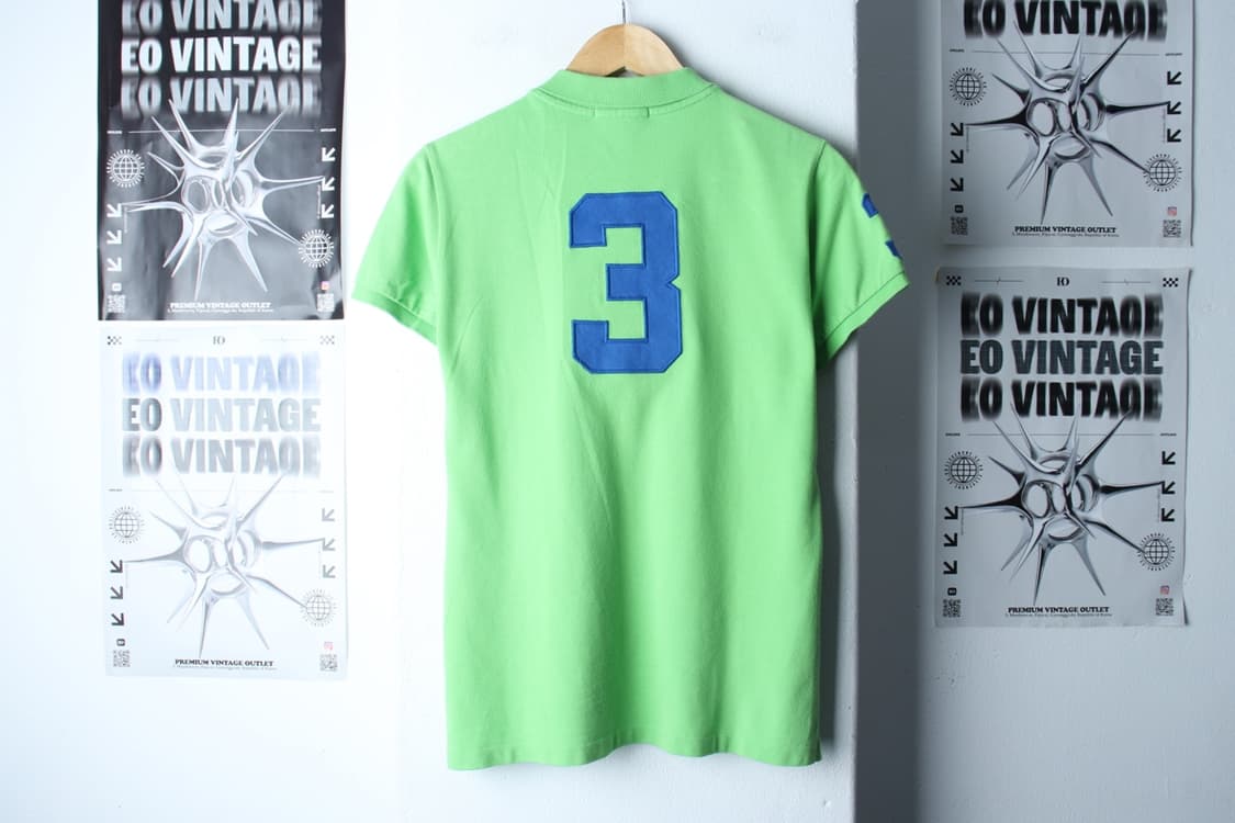 W(L-XL) 폴로 랄프로렌 반팔 카라 티셔츠 연그린 빅포니-H30385 상품이미지7