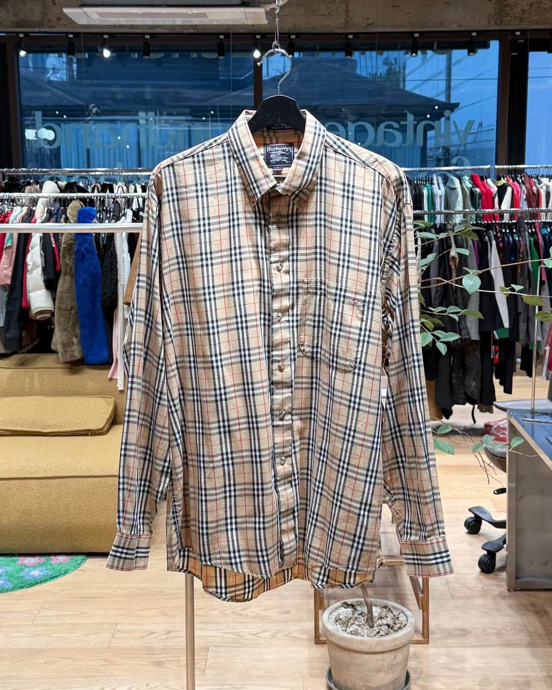 버버리 브라운 노바체크 셔츠  상품이미지1