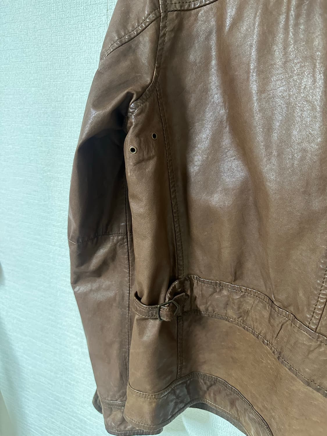 Massimo Dutti 카우하이드  레더자켓 상품이미지5