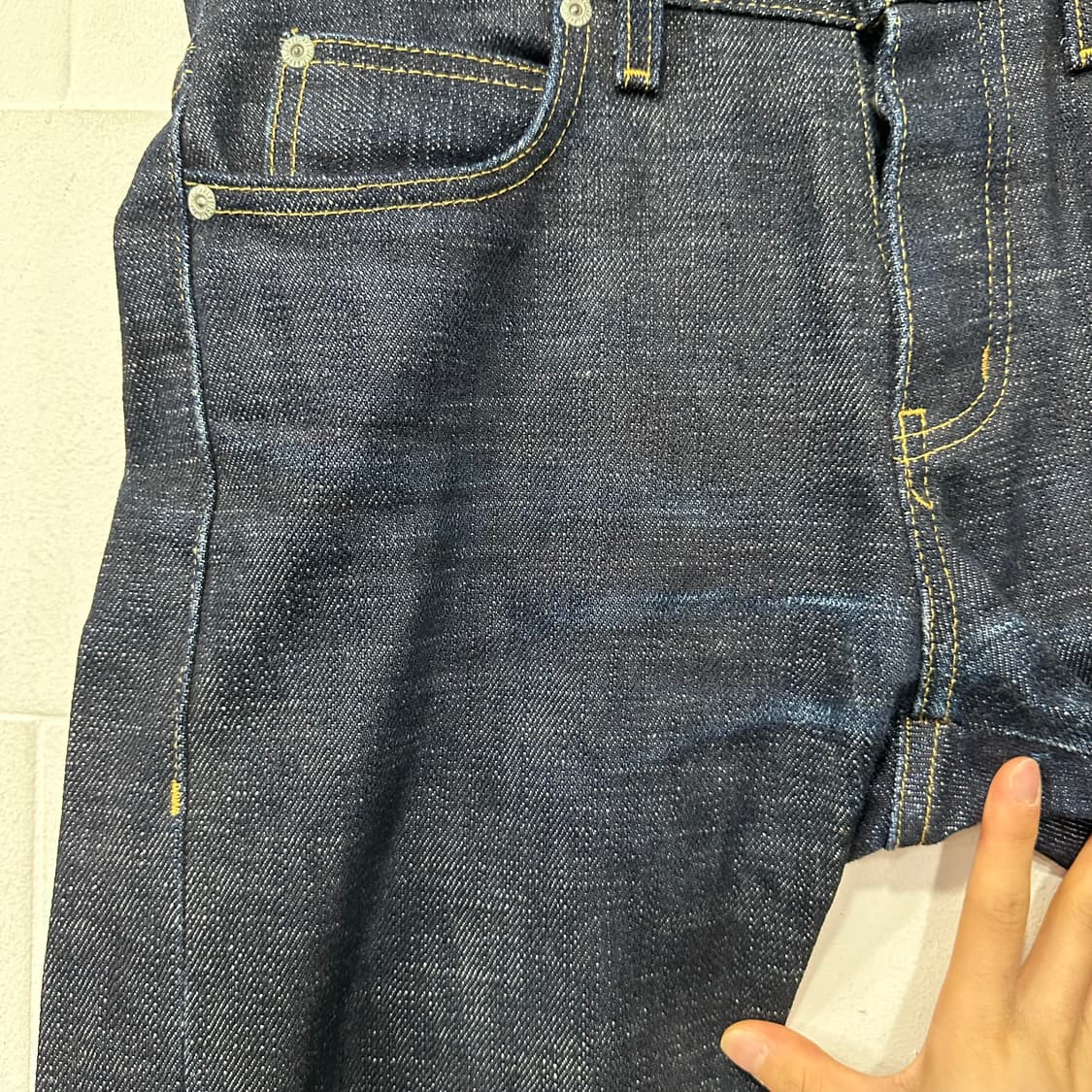 naked&famous 생지 스키니 상품이미지4