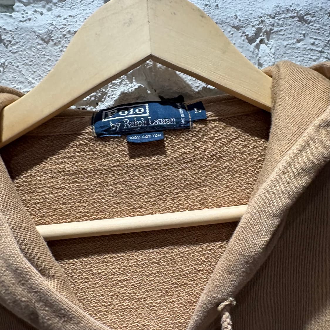 폴로 브라운 후드집업 LA HAINE 커스텀 후드집업 상품이미지4