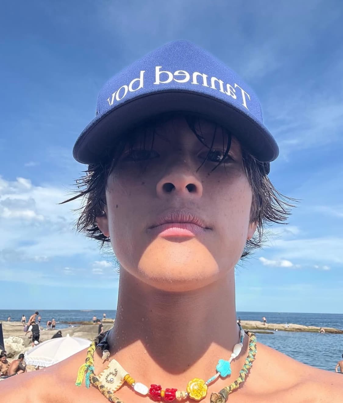 The TALES 버건디 매쉬캡  상품이미지3