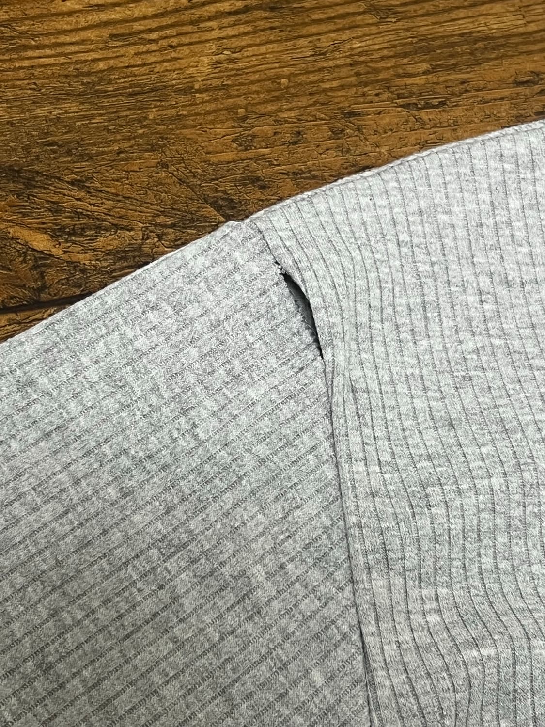 오엑스 스튜디오 모먼트 헨리넥 롱슬리브 그레이 48 상품이미지2