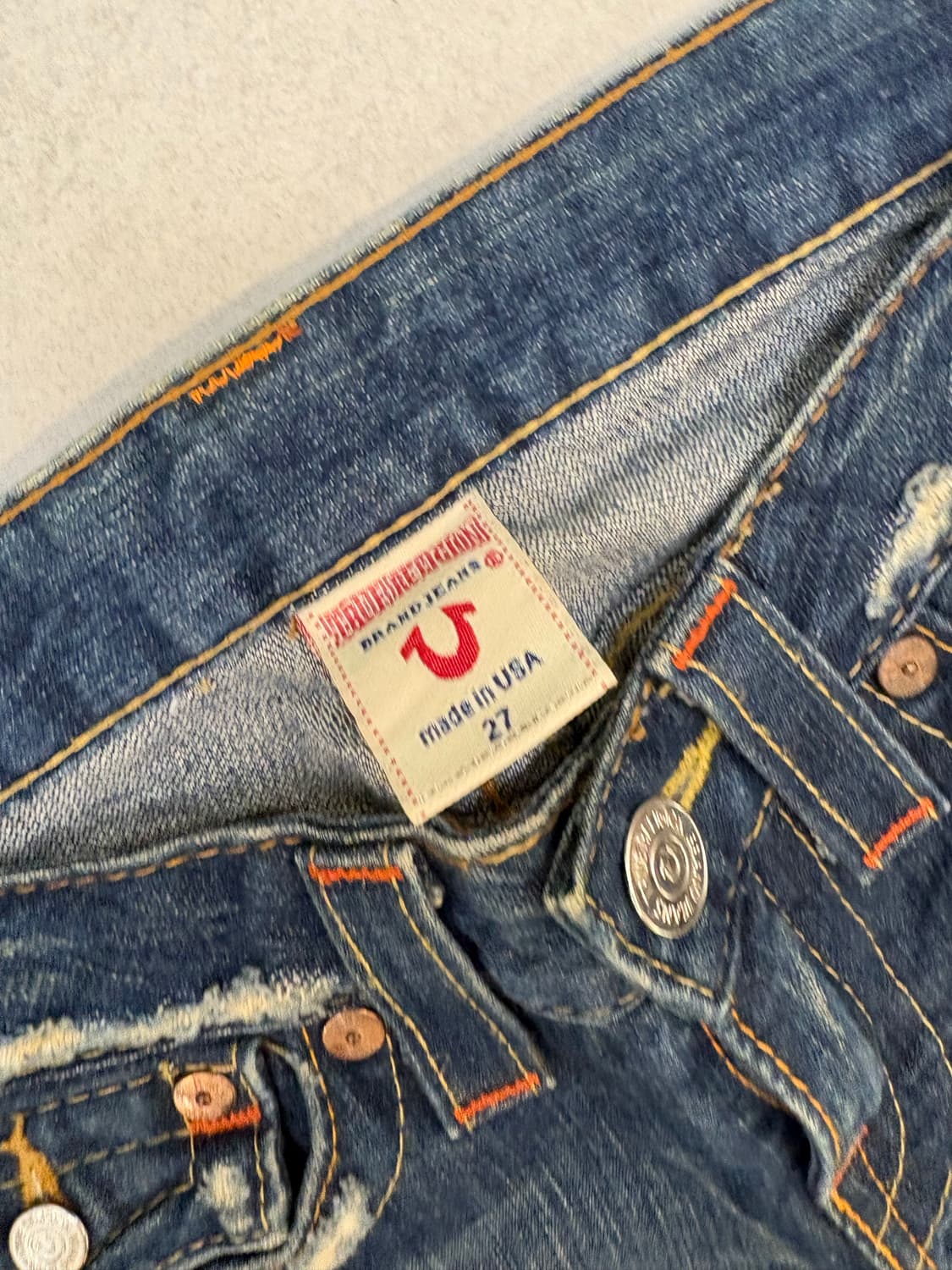 트루릴리전 JOEY 부츠컷 데님 상품이미지7