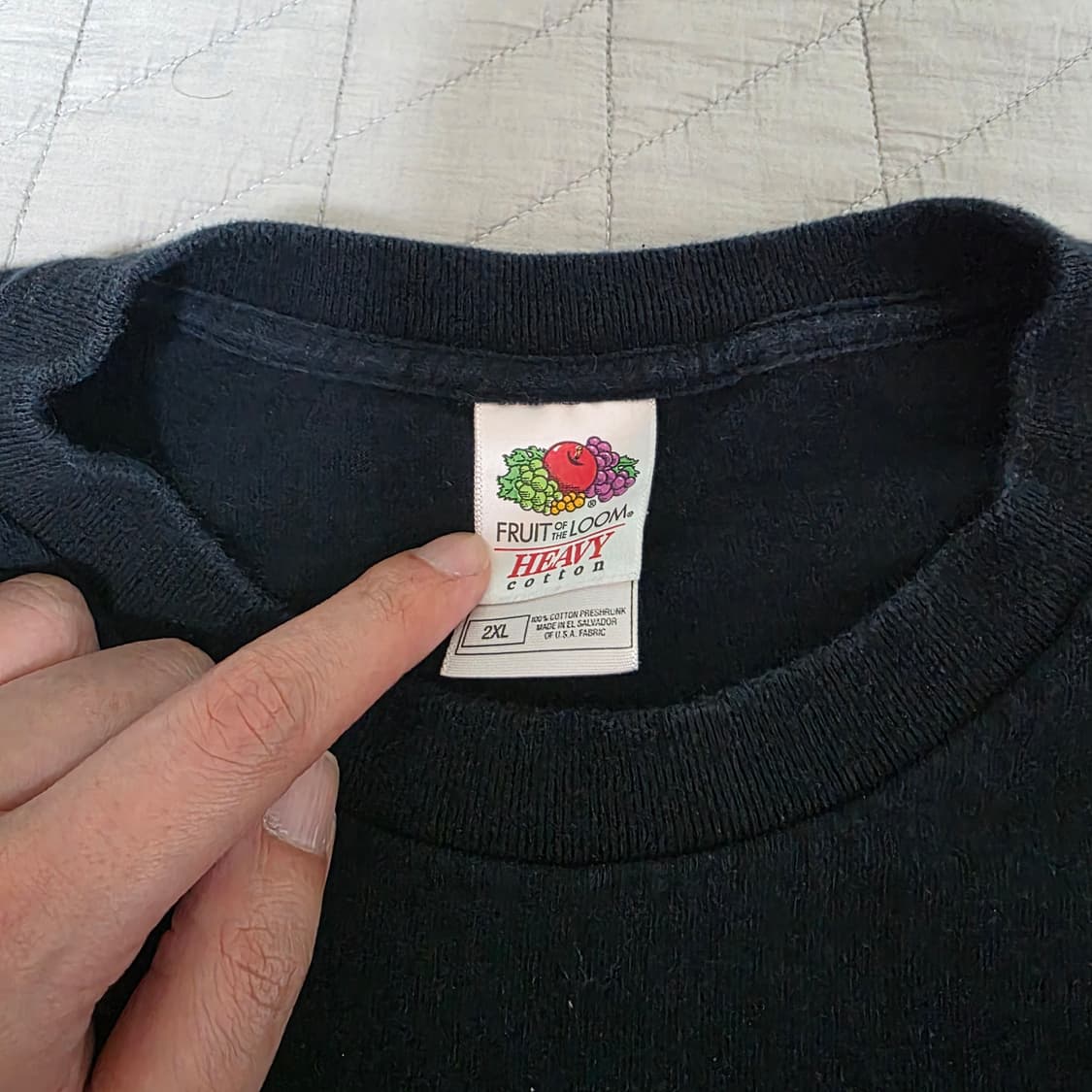 [XXL] Y2K 빈티지 차퍼스 스컬 티셔츠 블랙 상품이미지6