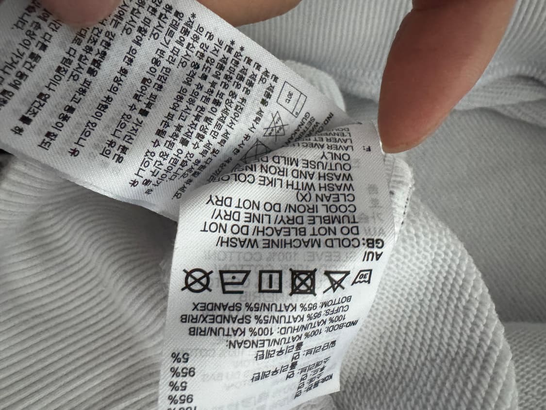 리복 X O!OiCLUB 콜라보 오버핏 후드티 XL~2XL 상품이미지4