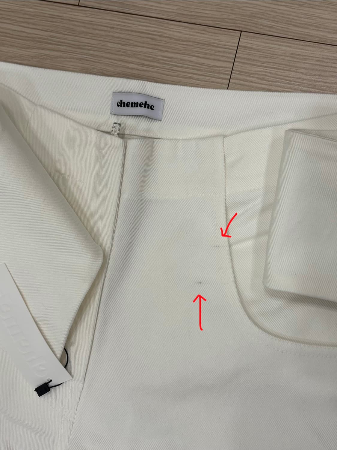 chemehc 체메씨 리본 팬츠 b급 상품이미지9