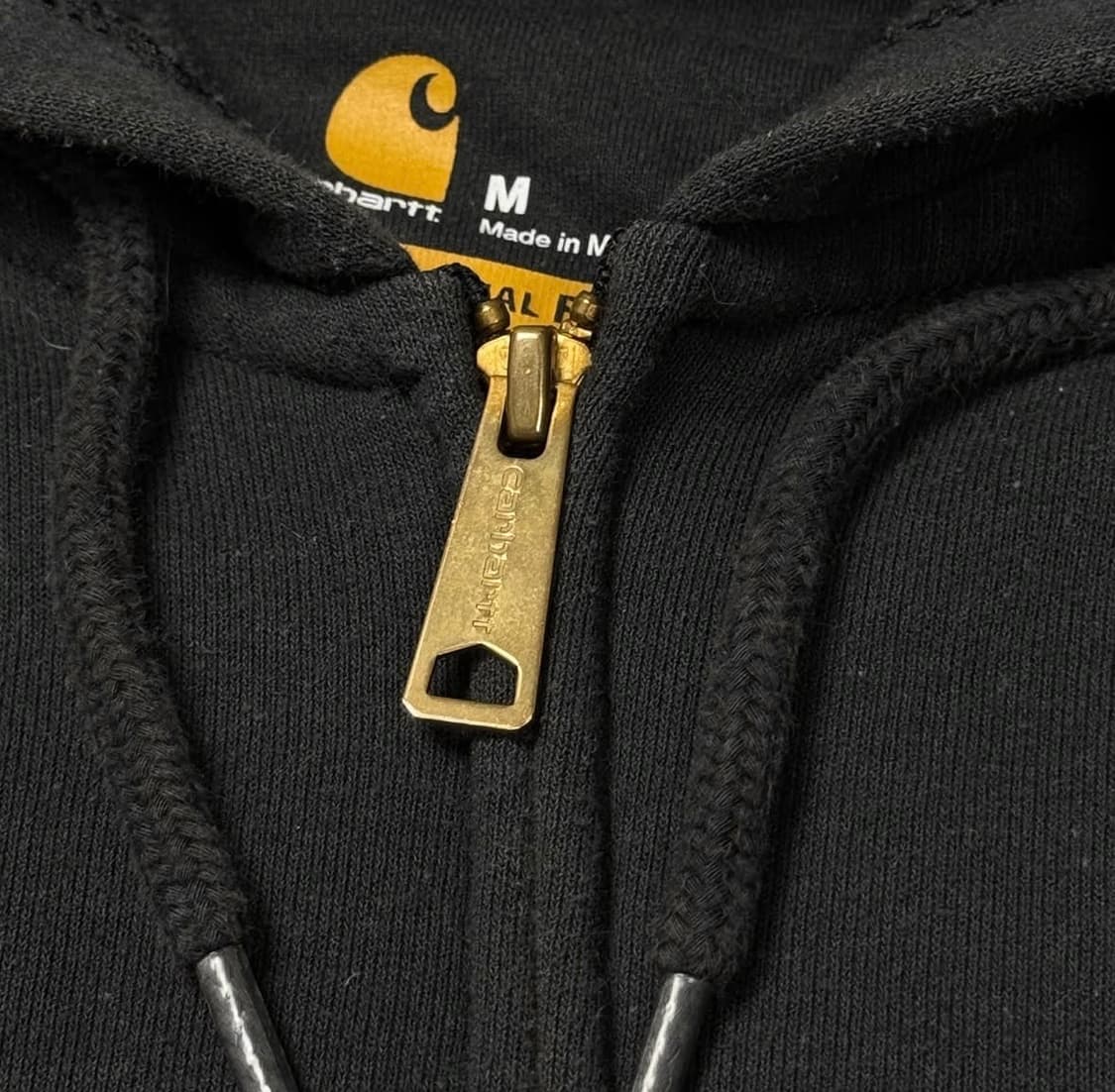 칼하트 블랙 후드집업 m 상품이미지3