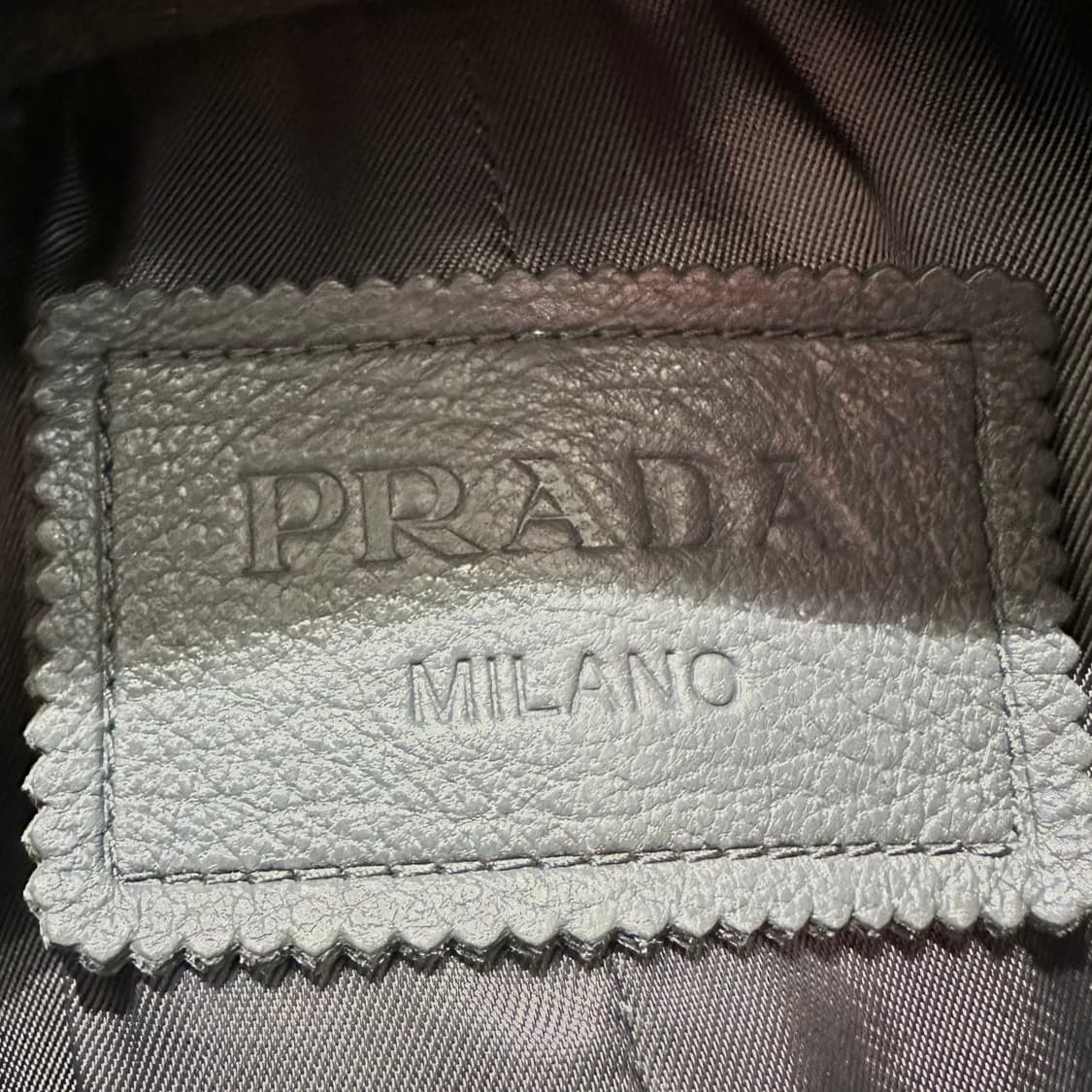 프라다 라프시몬스 22fw 고트레더 밀리터리 코트 상품이미지10