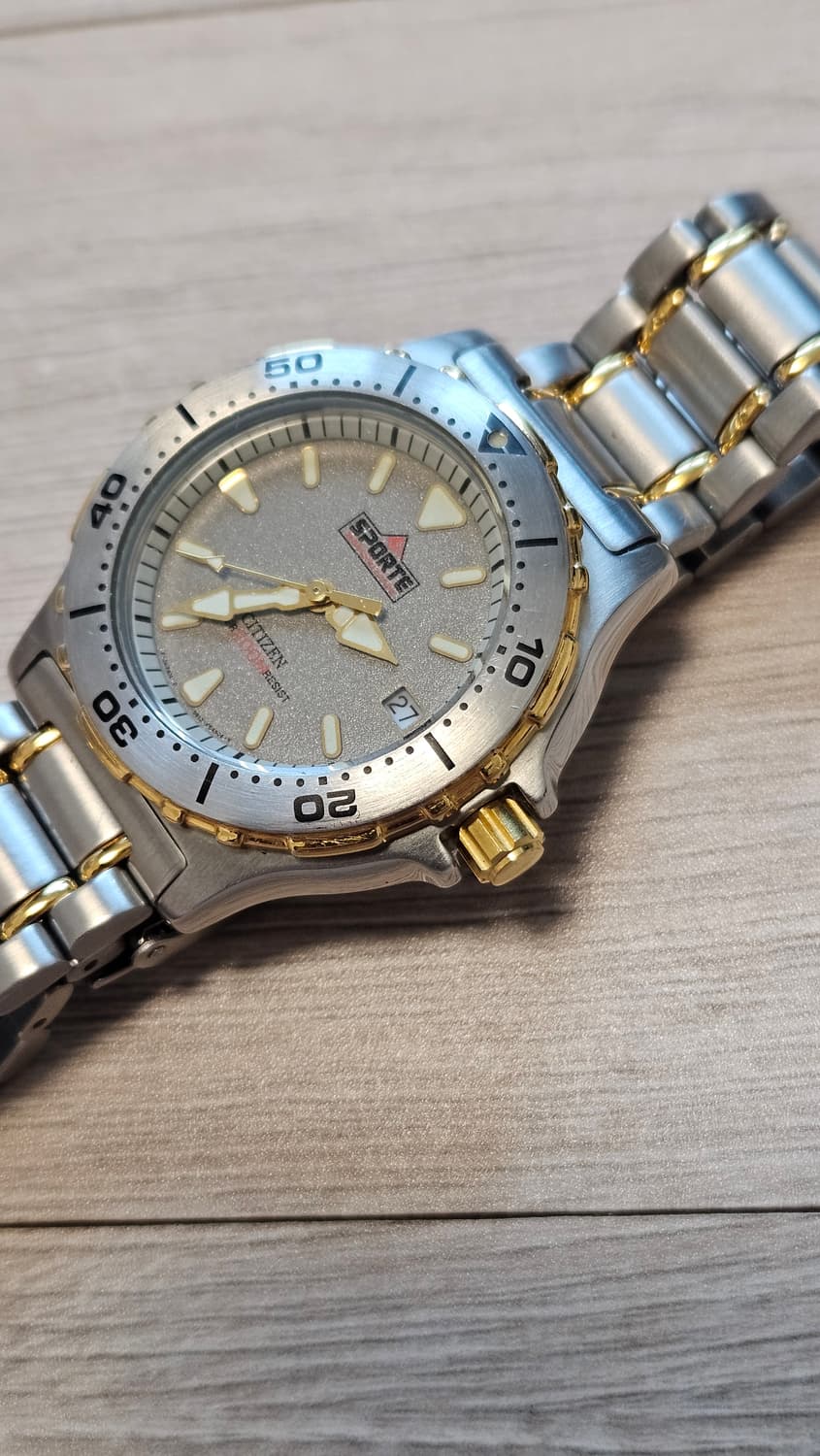 빈티지 시티즌 SPORTE  메탈 시계 상품이미지3