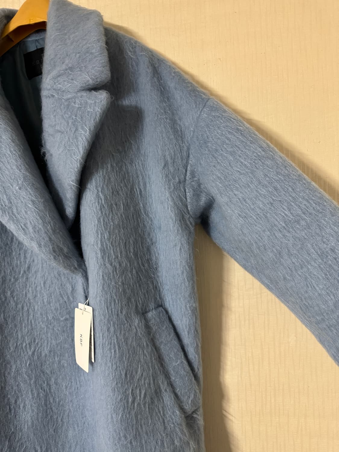 KBF 헤어리 롱코트 상품이미지6