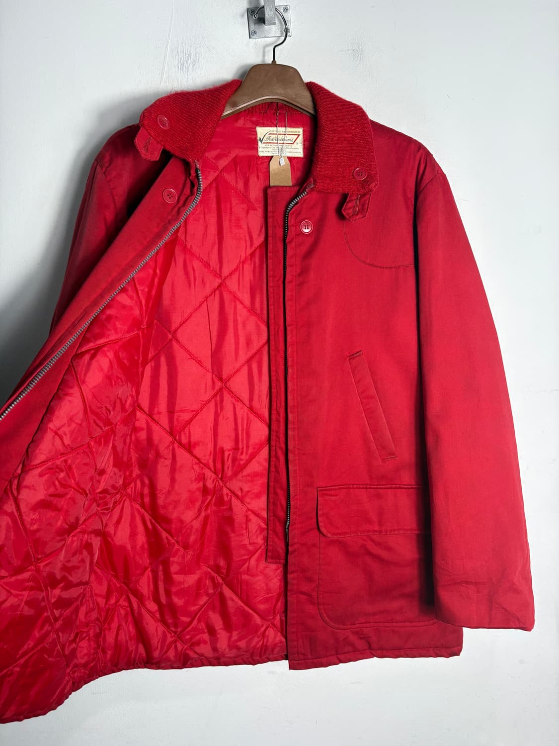 Sears ted  williams 시어스 60s 레드 헌팅자켓 상품이미지4