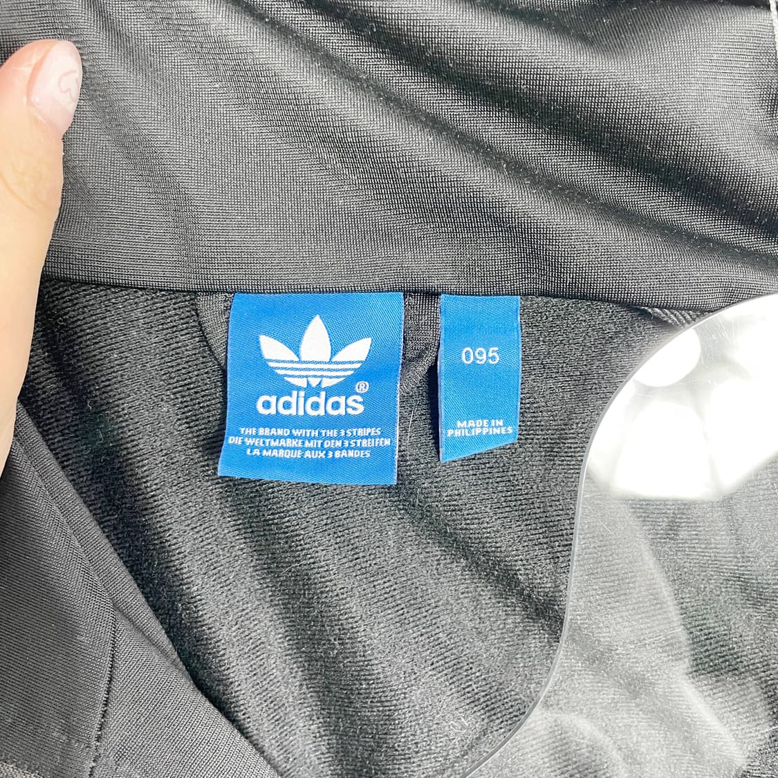 E2 아디다스 우먼 트레포일 로고 파이어버드 트랙탑 95사이즈 상품이미지6