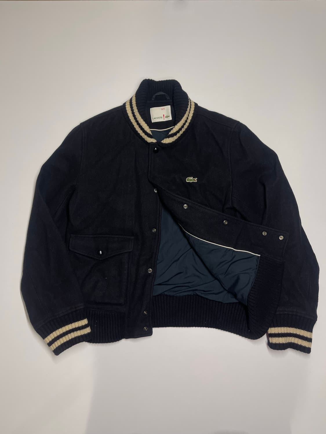 라코스테 블랙 스타디움 자켓 52/5 M 상품이미지1