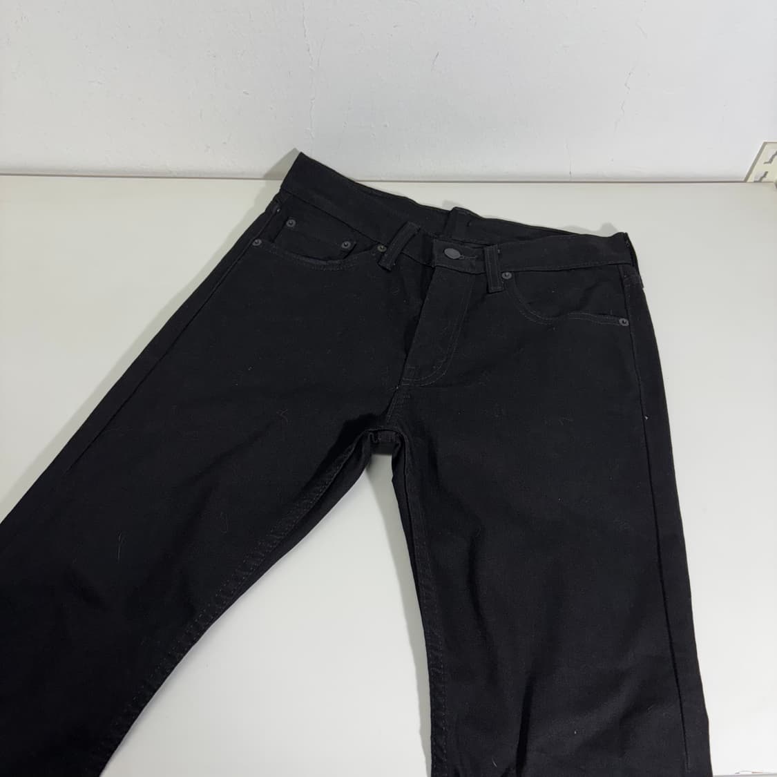 29 리바이스512 슬림테이퍼핏 블랙진 상품이미지3