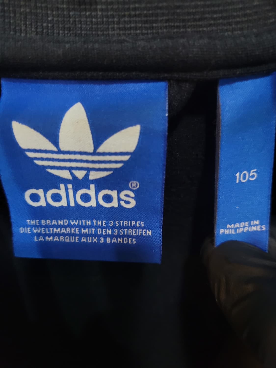 아디다스 불꽃 파이어버드 검흰 슈퍼스타 트랙탑 져지  상품이미지5