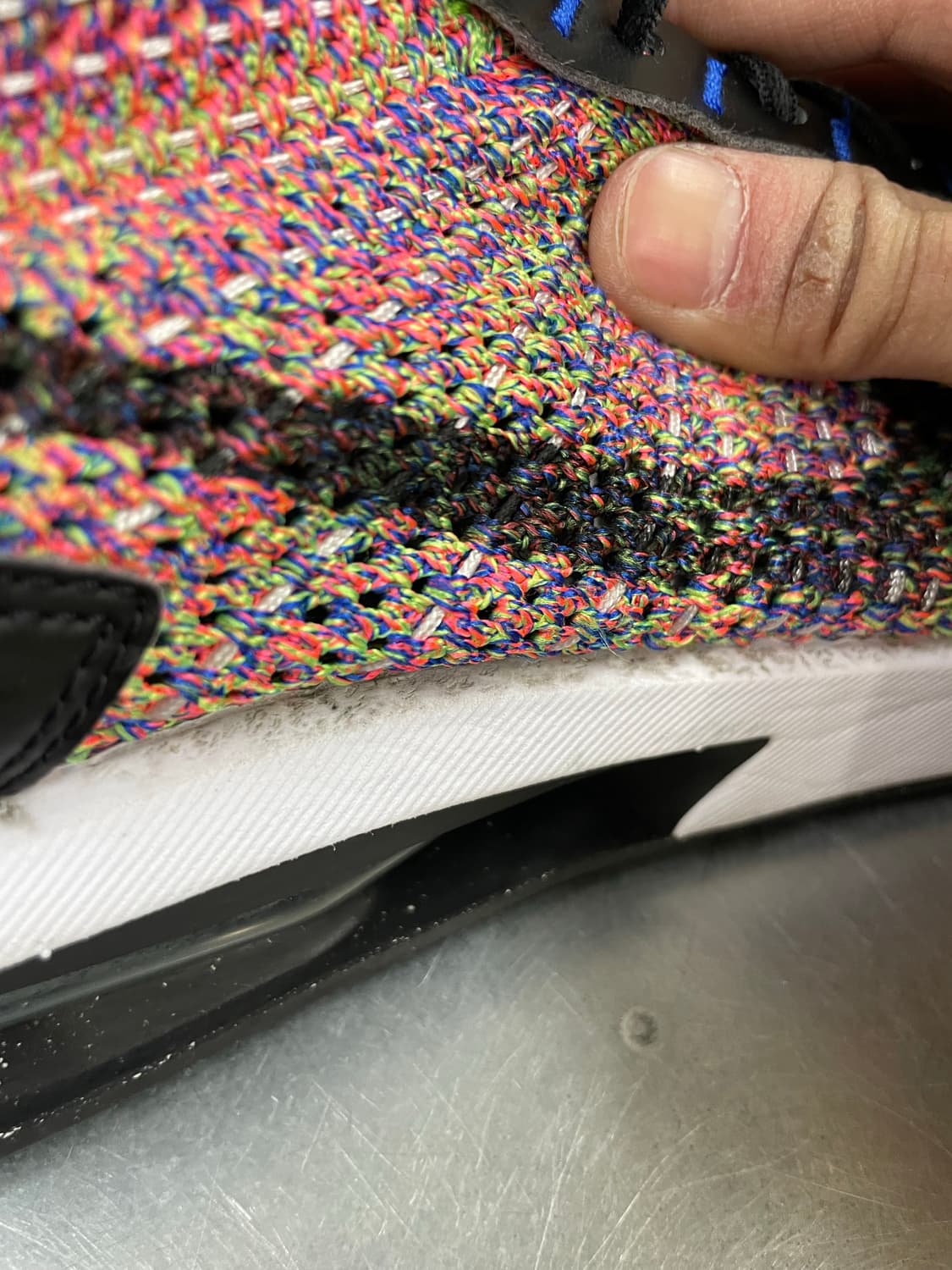 나이키 에어맥스 플라이니트 레이서 멀티컬러 290 상품이미지8