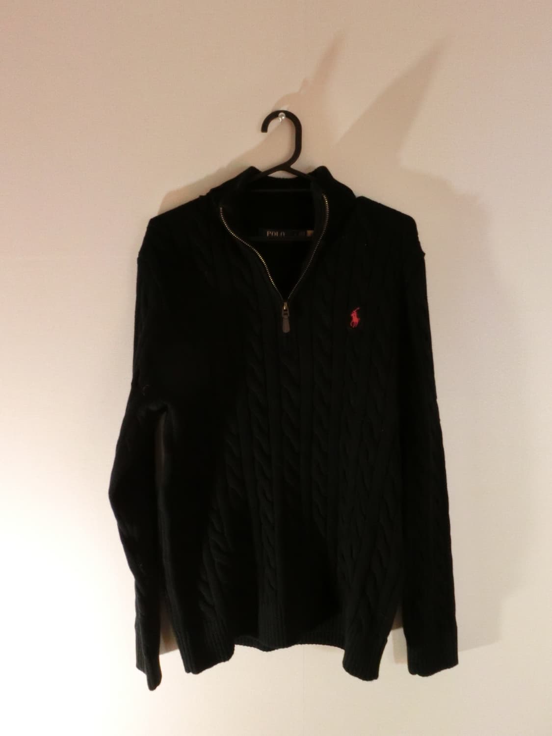 폴로 랄프로렌 하프집업 꽈배기 니트 상품이미지1