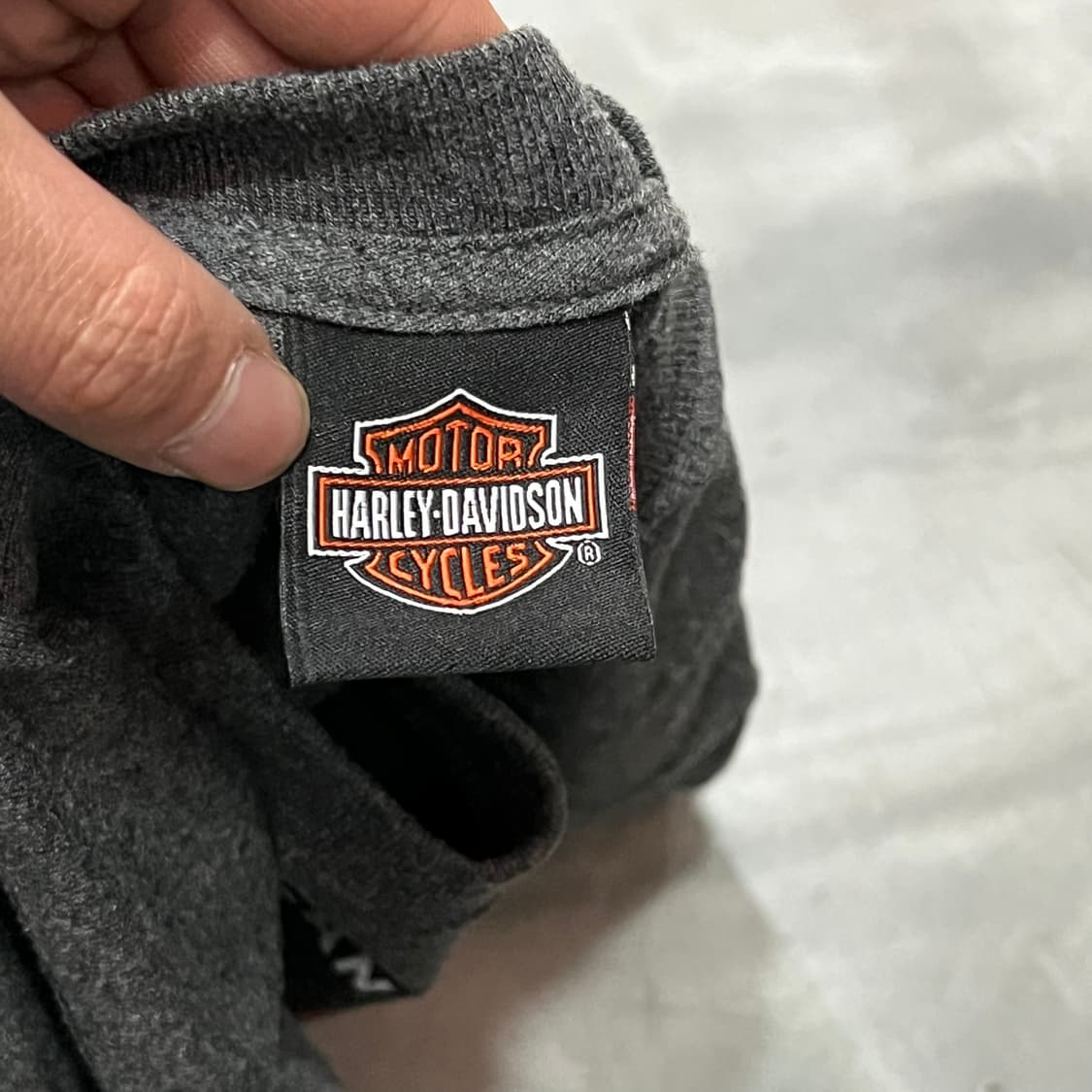  할리데이비슨 프린팅 포켓 반팔티 y15702 상품이미지5