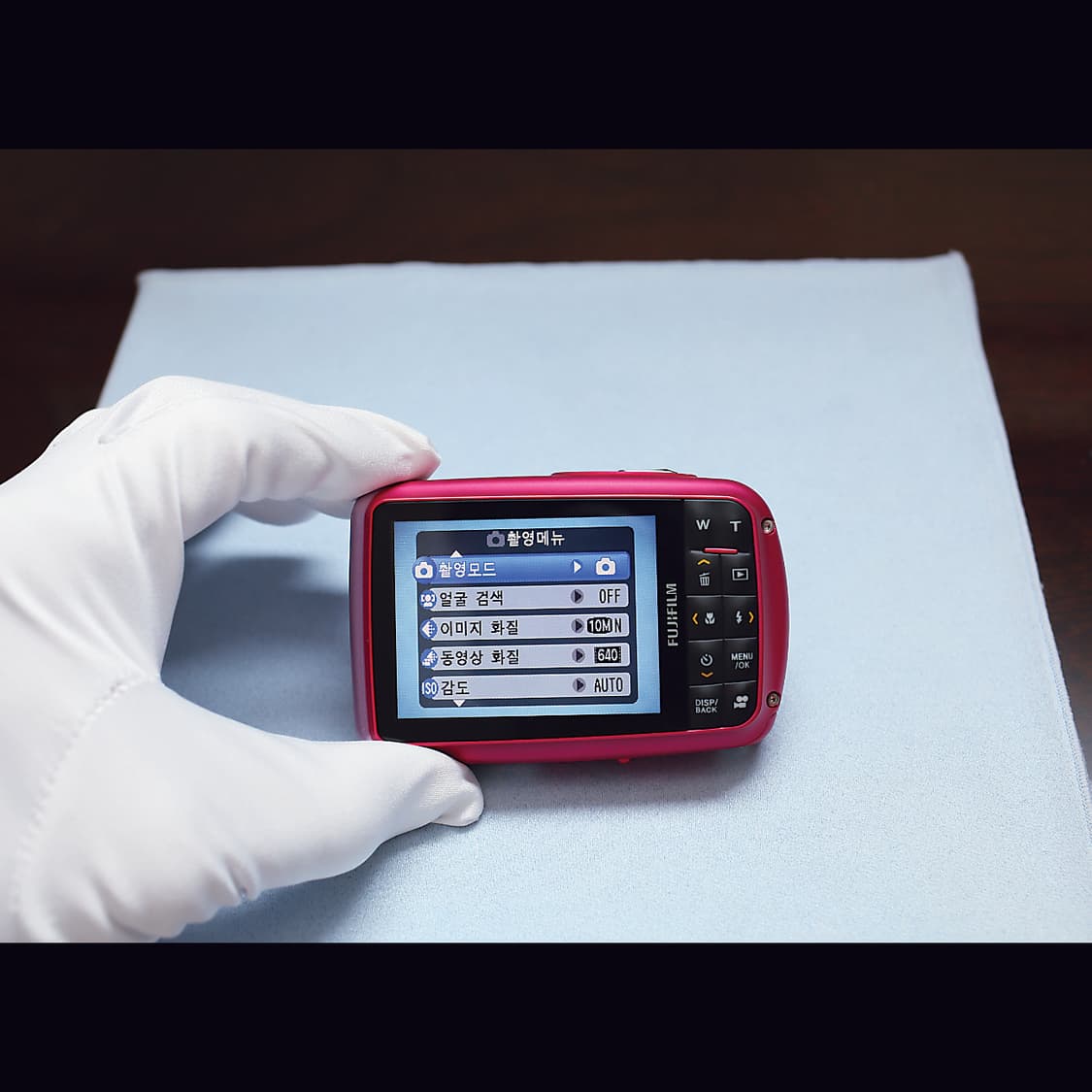 레어<신품급><한글><나연> 후지 파인픽스 z33 wp 빈티지 디카 상품이미지7