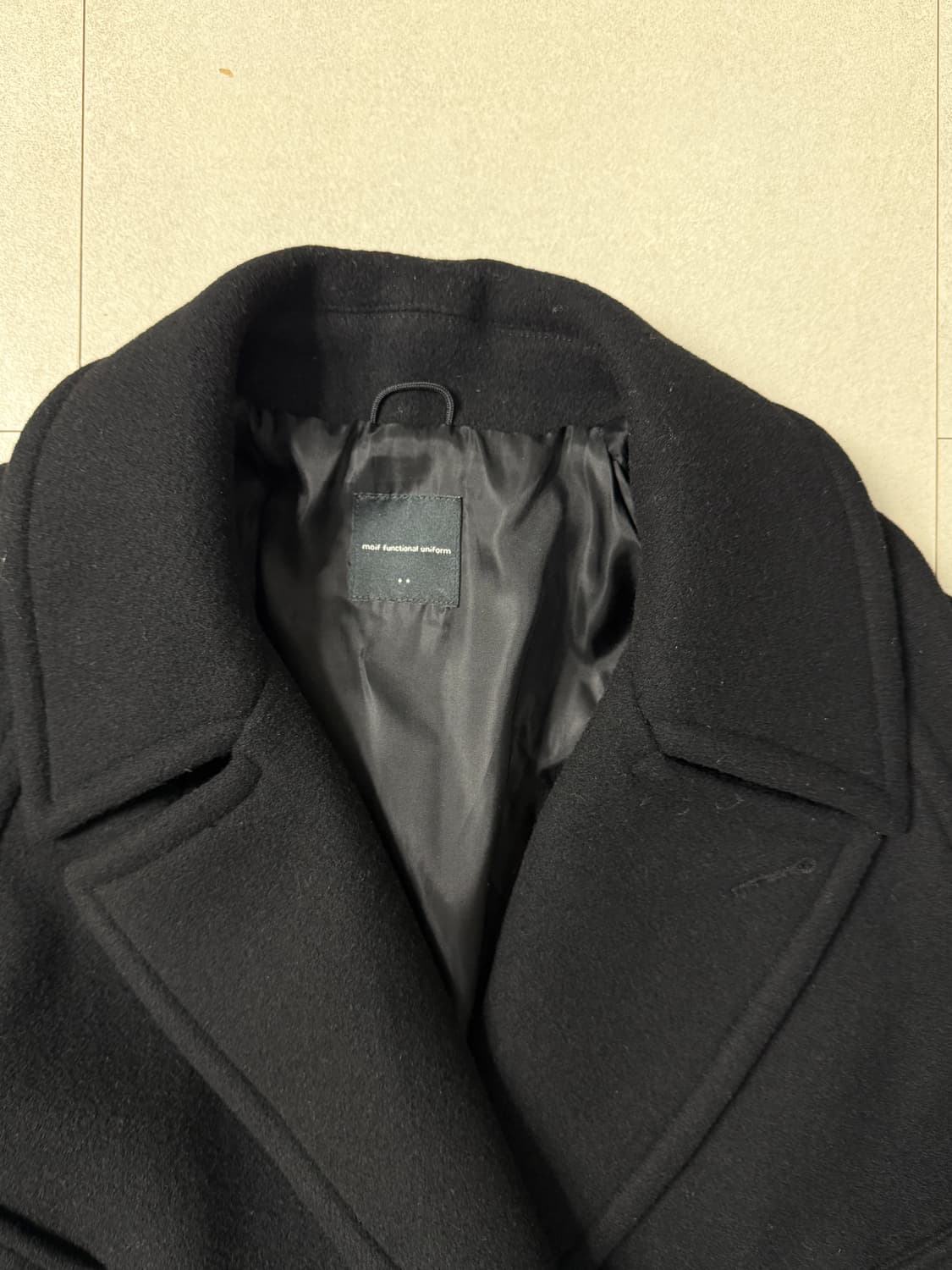 [2] 모이프 23AW TRC 울 코트 상품이미지3