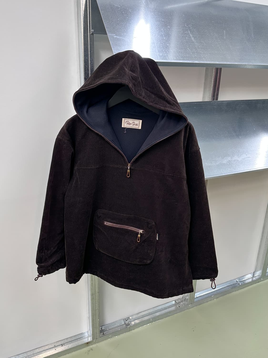 per due brown corduroy hd anorak 상품이미지1