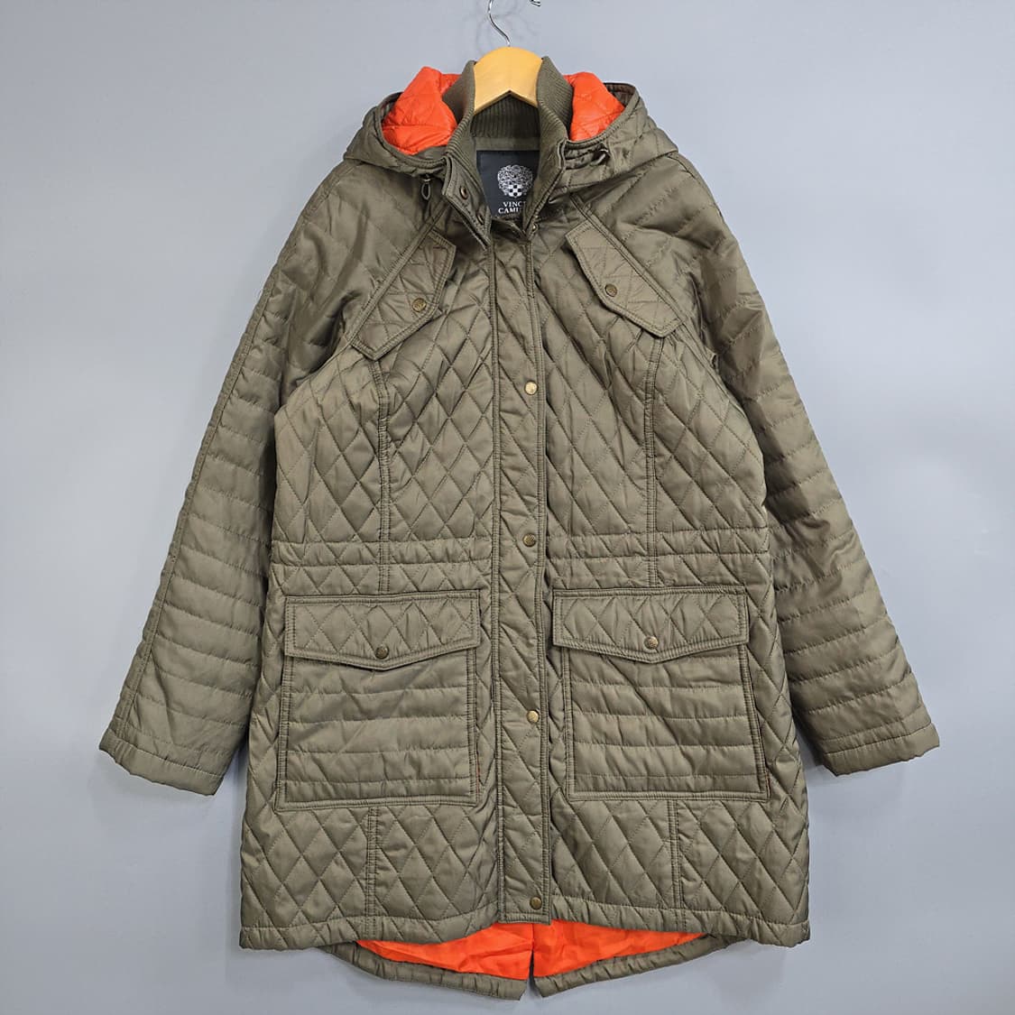 빈스 카무토(VINCE CAMUTO) 퀼팅 후드 자켓 L 상품이미지1