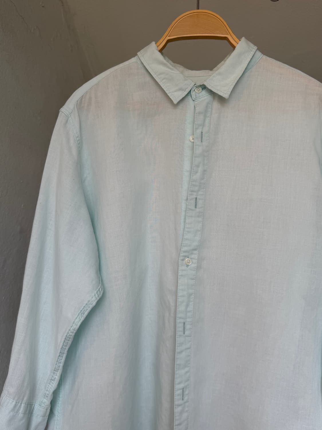 쿨민트 9부 리넨 셔츠 상품이미지2
