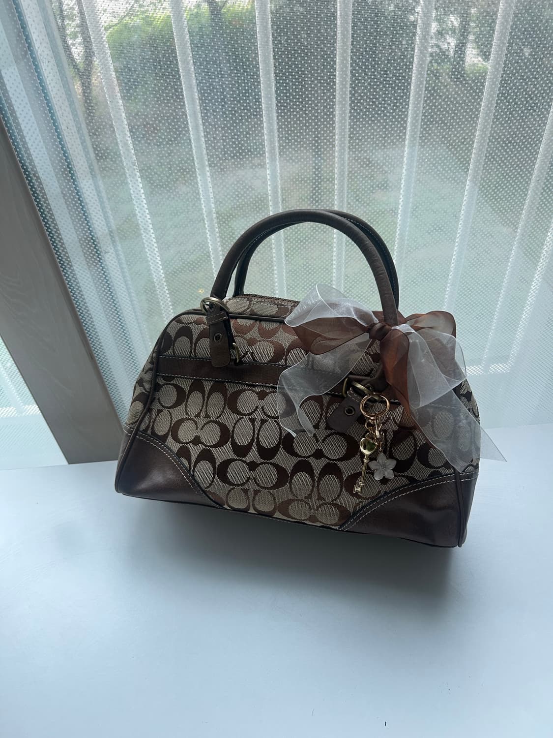 !!신상🤎)) Coach 코치 시그니처 브라운 토트백 상품이미지2