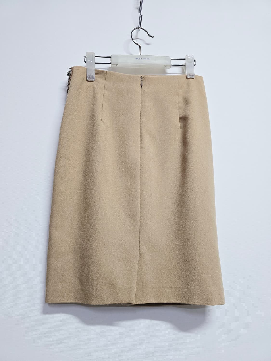 모조에스핀 베이지 스커트 큐빅 포인트 상품이미지4