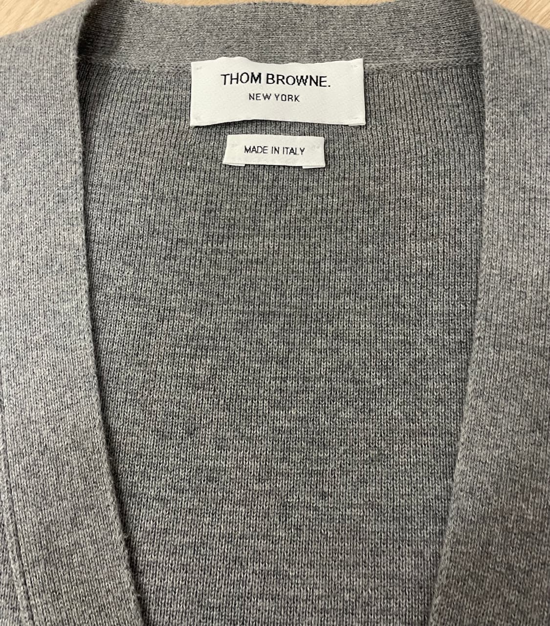 톰브라운 밀라노스티치 가디건 상품이미지3