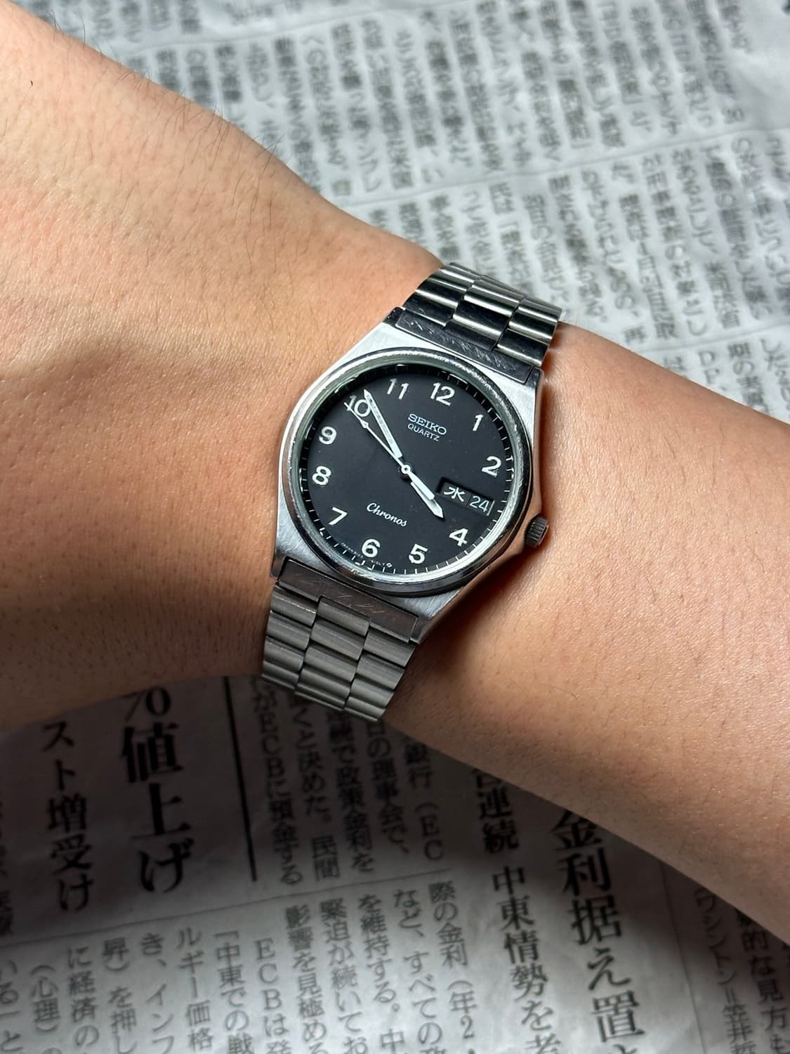SEIKO quartz chronos 상품이미지5