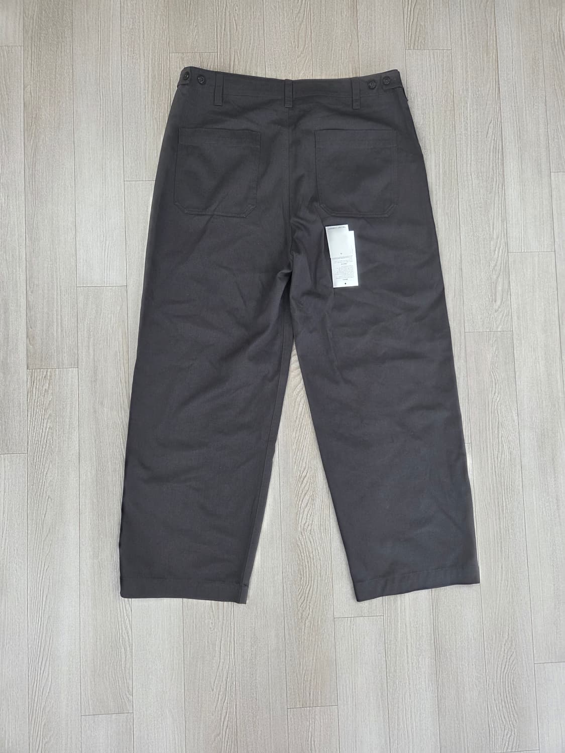 더니트컴퍼니 퍼티그 팬츠 바지 차콜 L, 34 유니클로 무탠다드 쿠어 상품이미지5