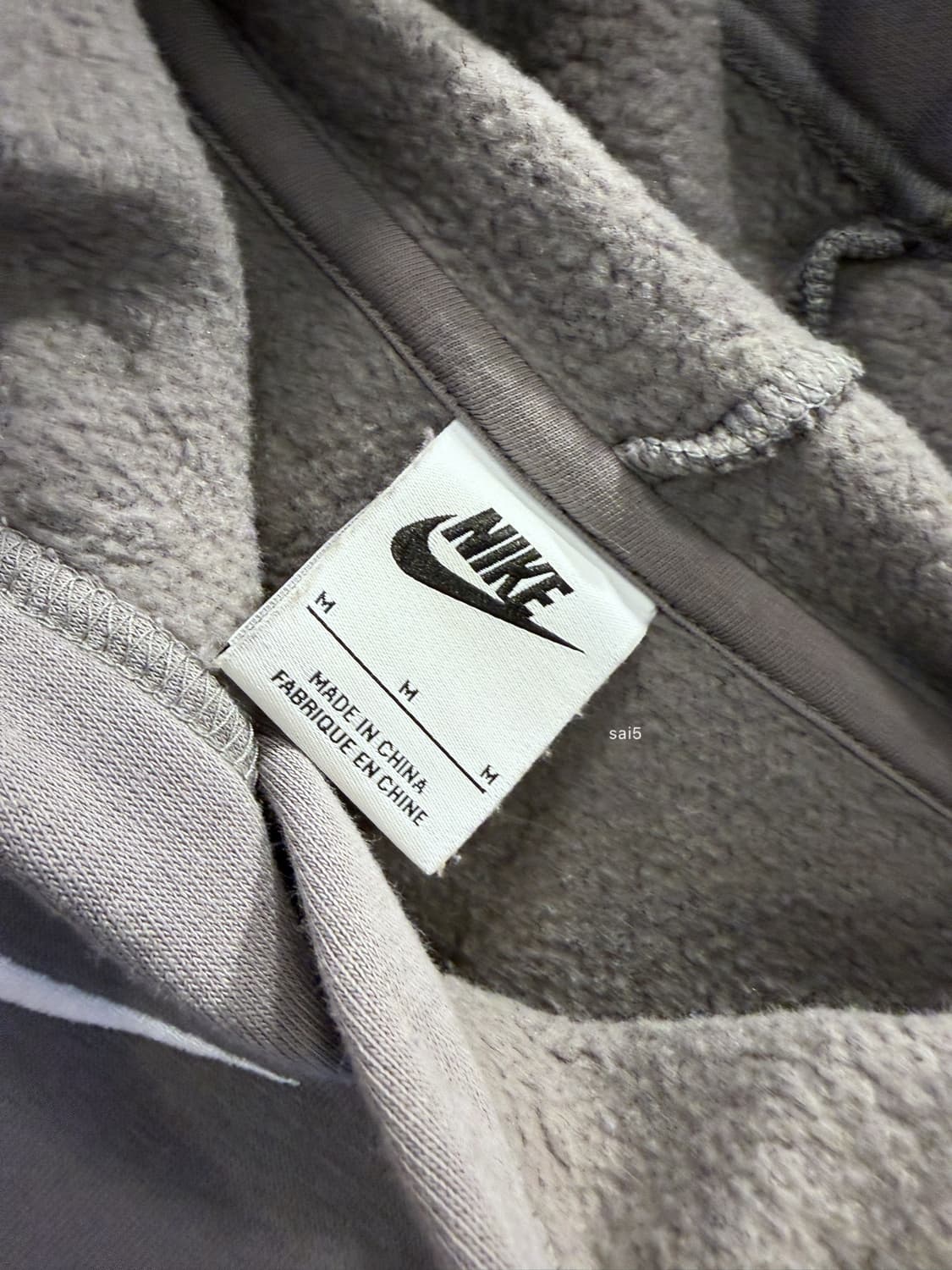 나이키 기모 크롭 후드티 상품이미지4